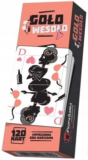 

Goło I Wesoło Imprezowa Gra Karciana 120 Kart