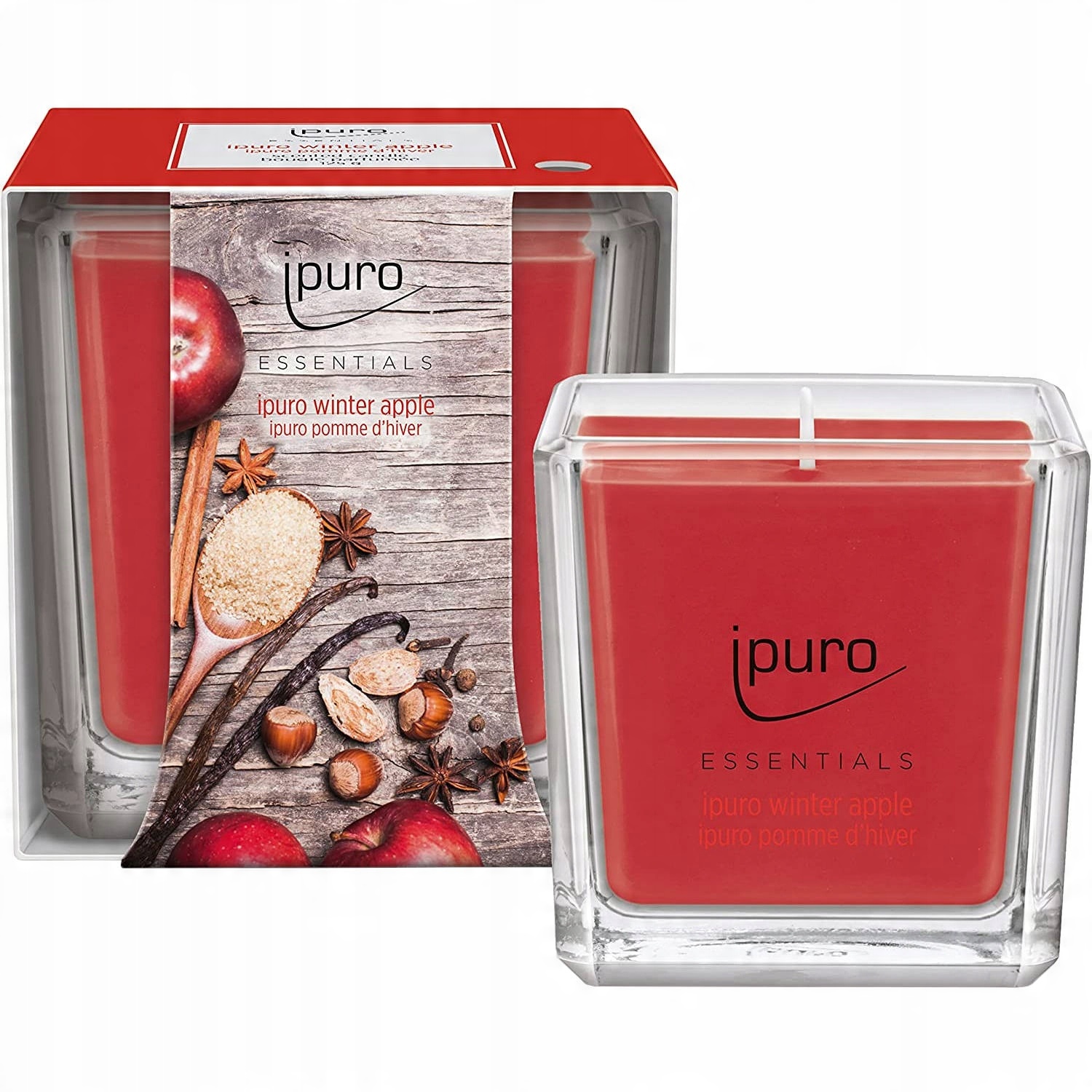 

Ipuro Essentials Świeczka Zapachowa Zimowe Jabłko