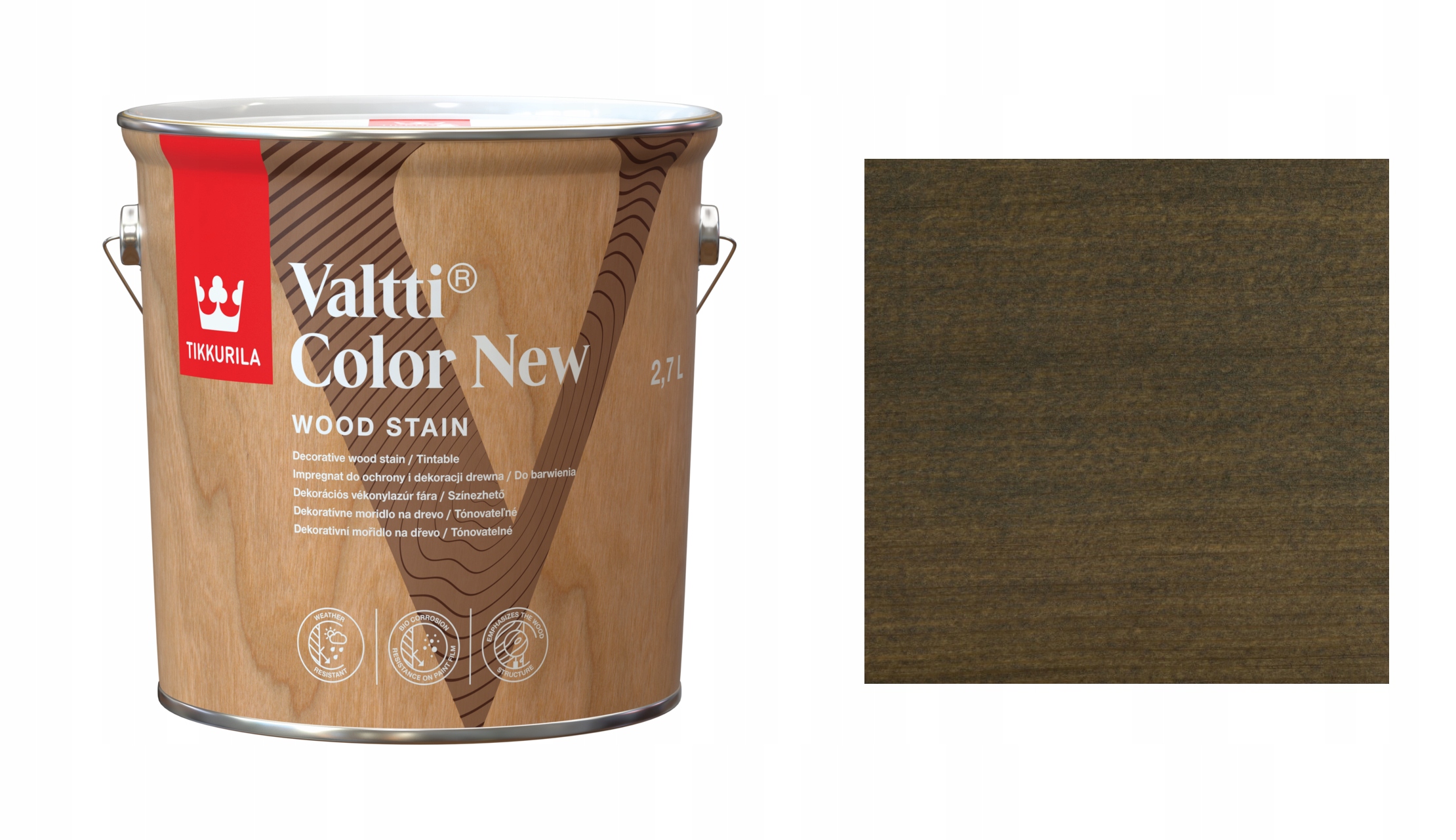 Tikkurila Valtti Color New 2,7L 5069 Siimes Impregnat Ochronny