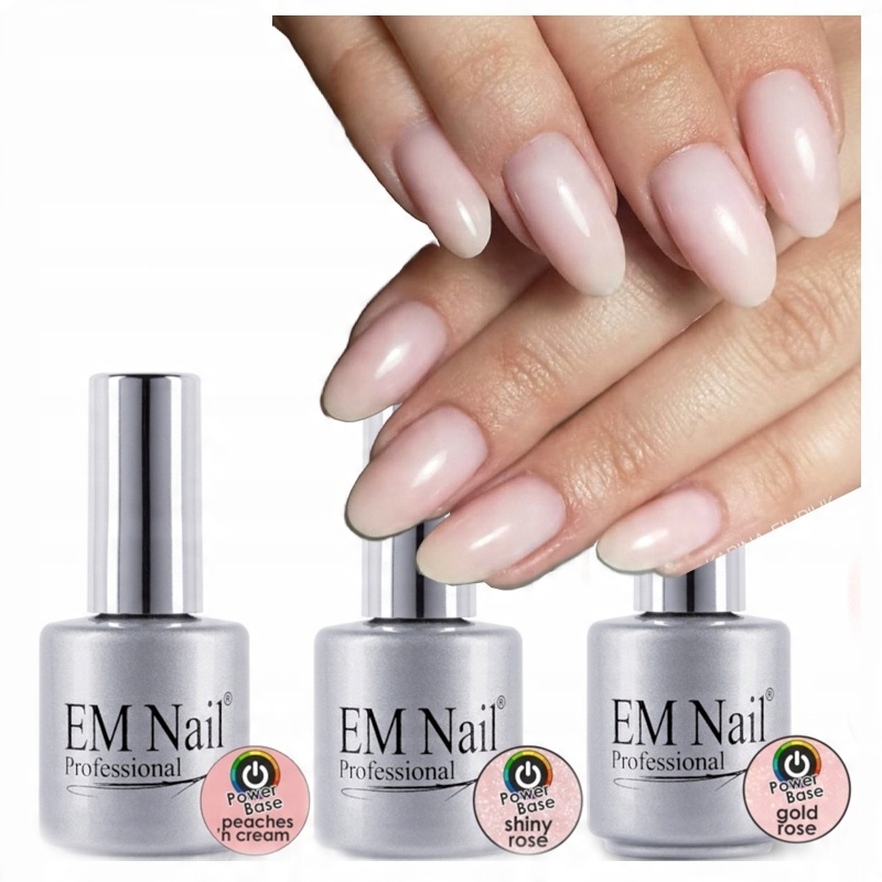 

3x Em Nail Baza Power Base Hybryda 15ml Wybierz