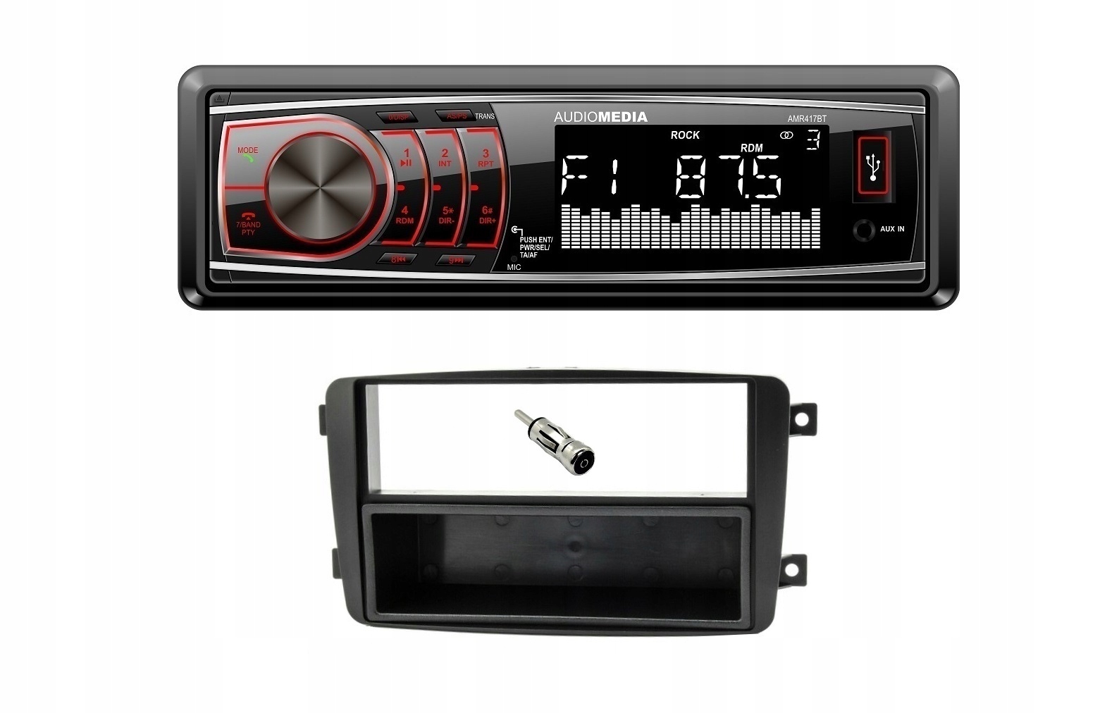 AUDIOMEDIA AMR417BT Radio USB MERCEDES W203