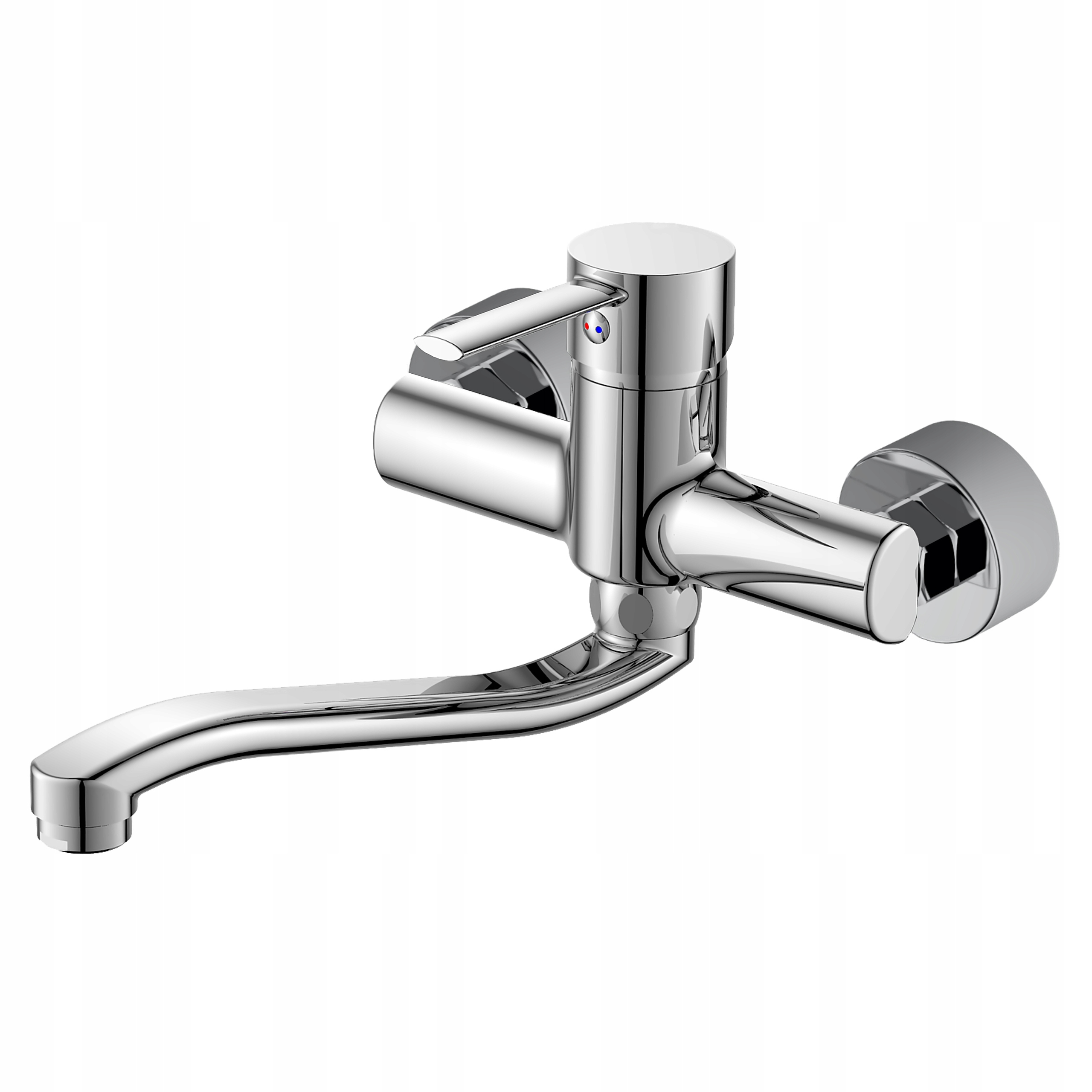 Kúpeľňová umývadlová batéria na stenu s krátkym výtokom Sotbe