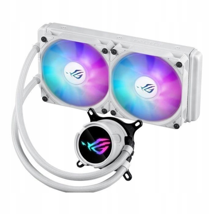 Chłodzenie wodne Asus Rog Strix LC III 240 Argb Wht 2x120mm