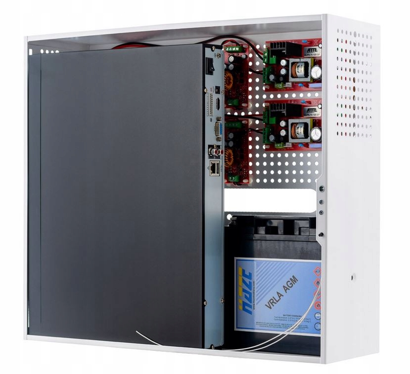 Switch PoE 10 portový IPUPS-8-20-H 8xPOE 2xUPLINK