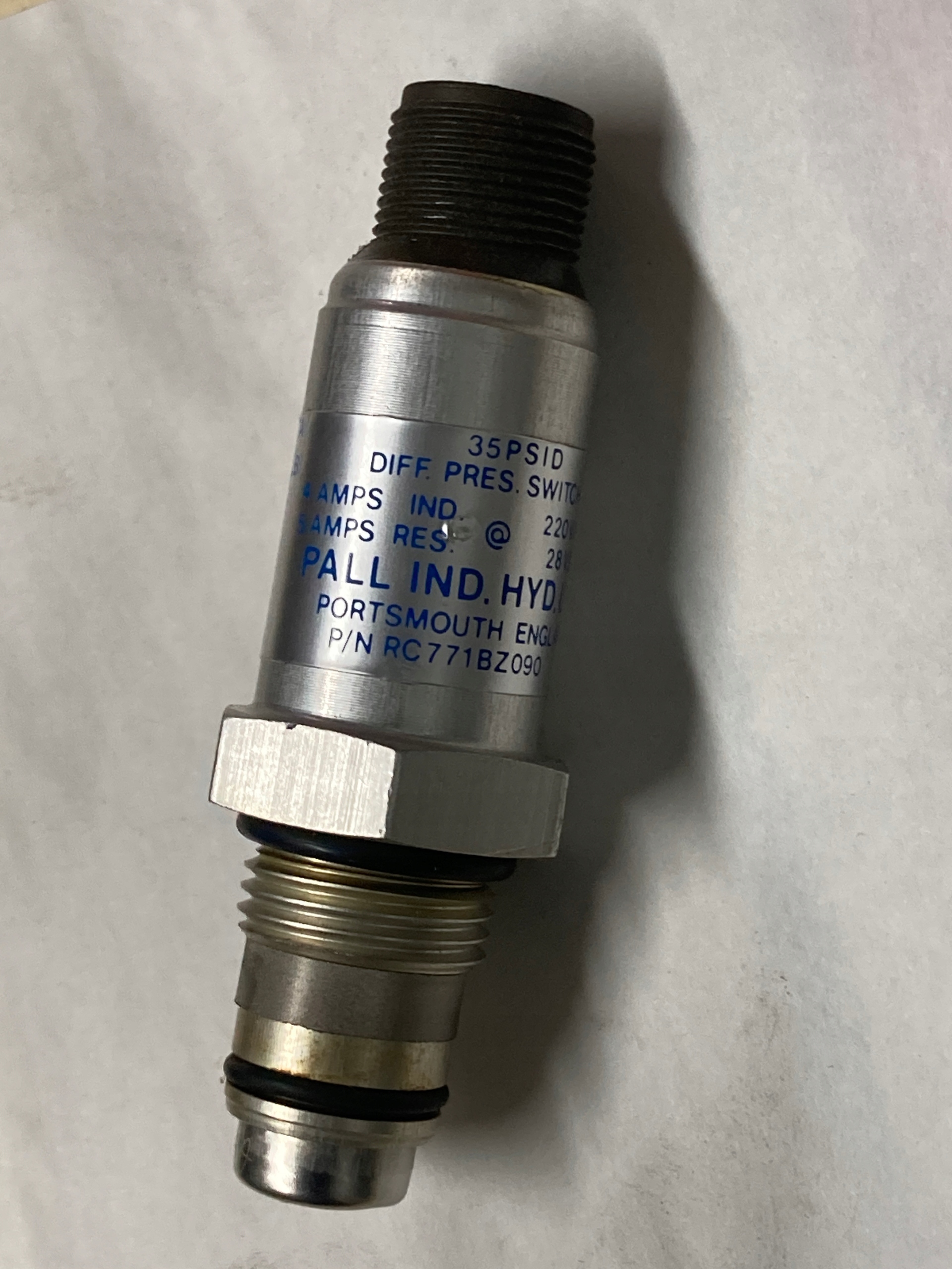 Pall RC771BZ090 - PRZEŁĄCZNIK RÓŻNICOWY CIŚNIEŃ Producent części Pall