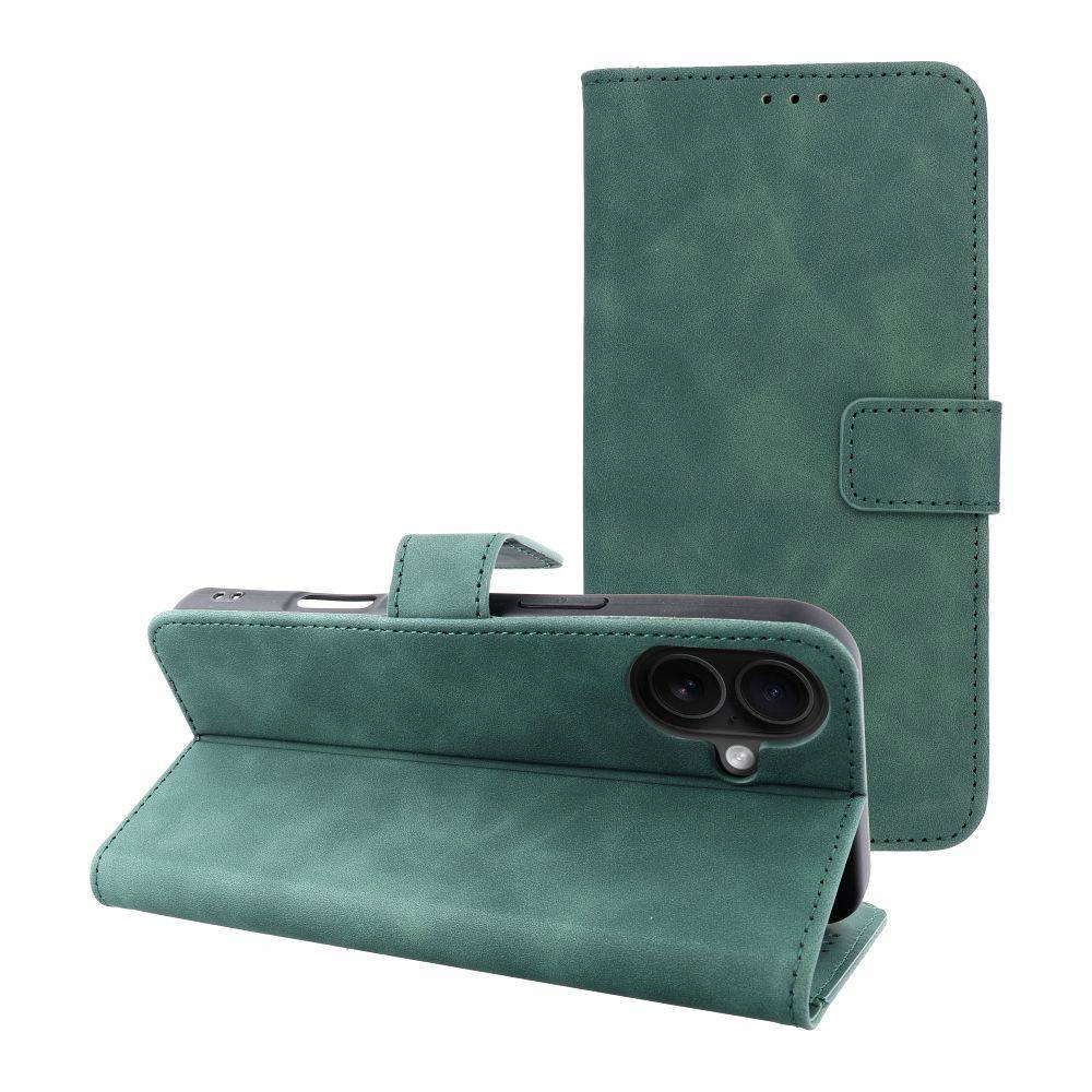 Etui Tender Book Do Iphone 16 Plus Zielony