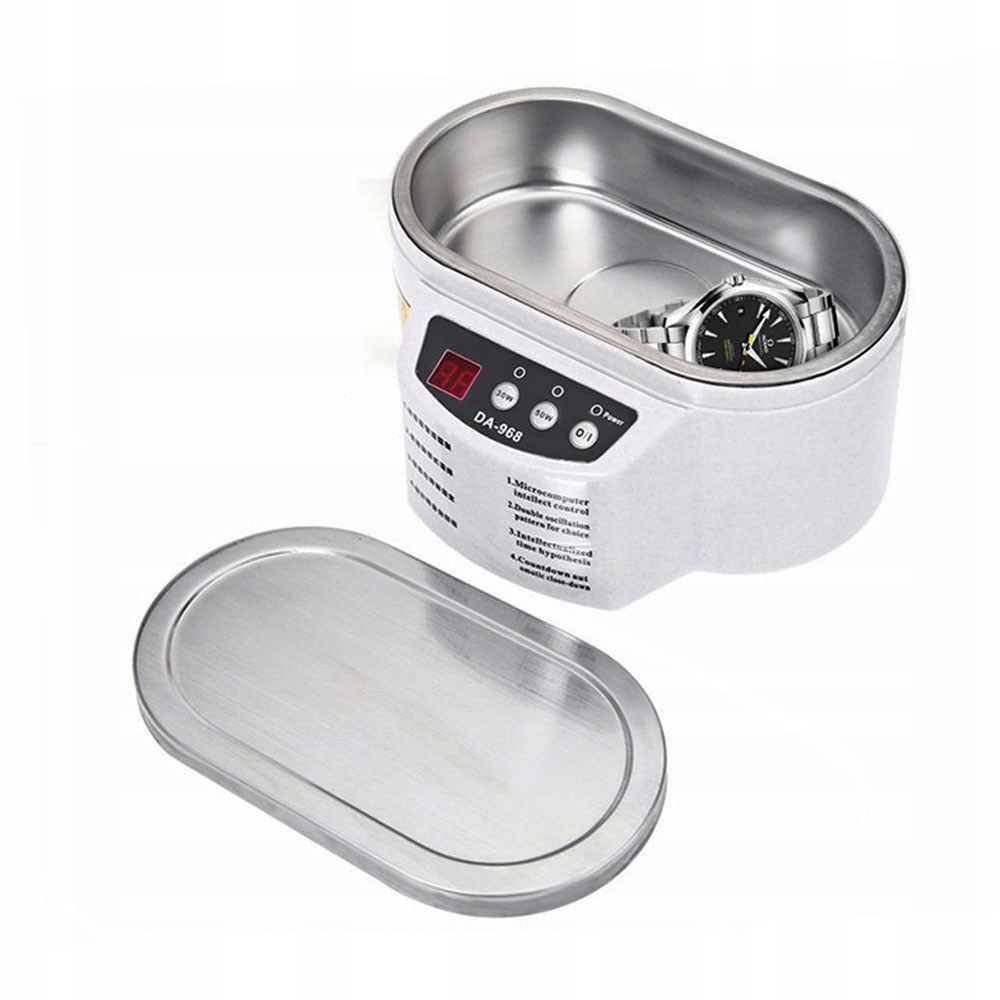 Myjka ultradźwiękowa 500ml do Stali Biżuterii itp