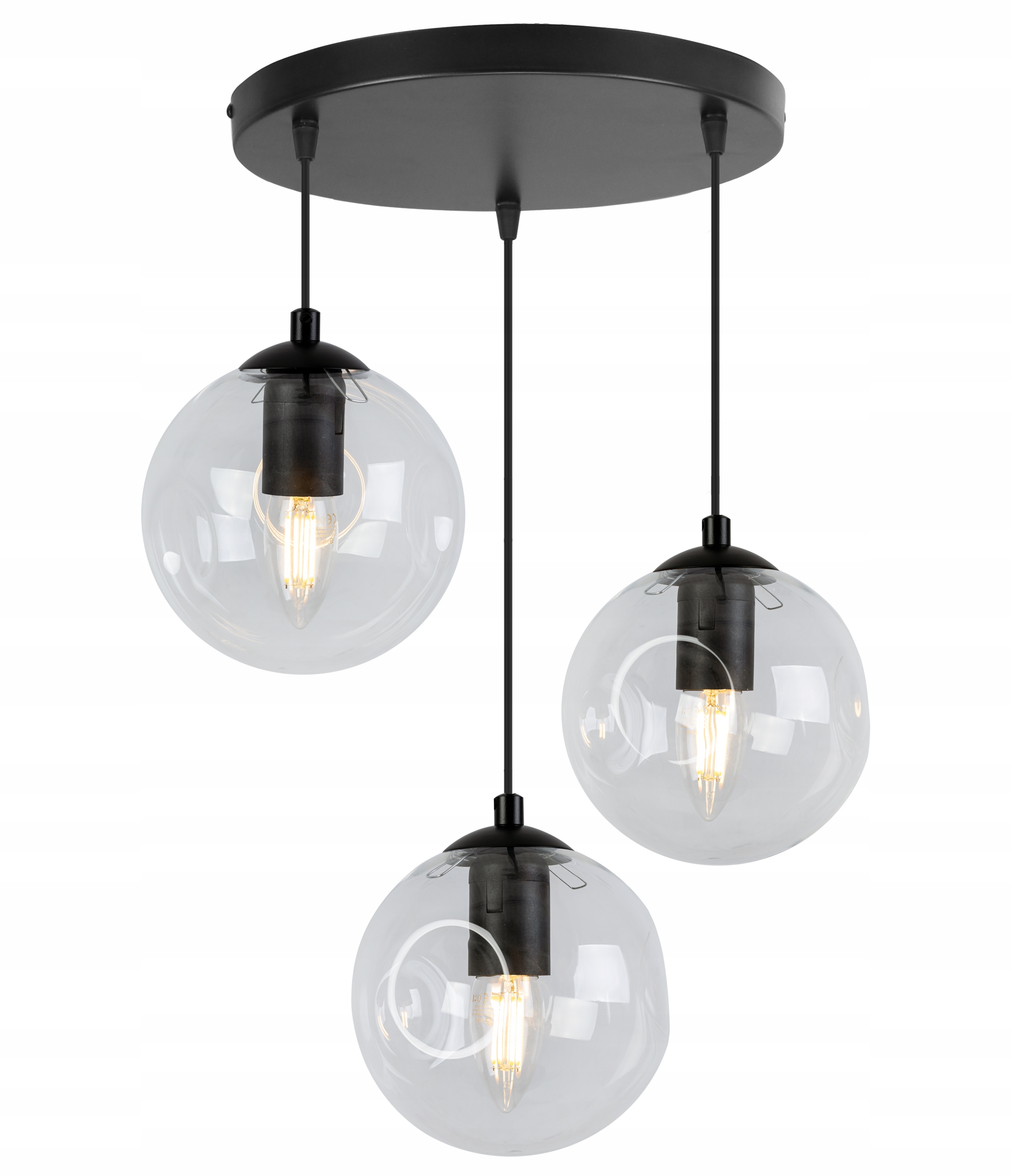Závěsná Stropní Lampa S Trojitým Lustrem Do Kuchyně Obývacího Pokoje Nad Stůl