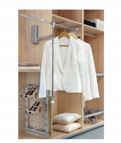 Pantograf, wieszak opuszczany wym.830-1150 mm EMUCA Chrom Kod producenta 9283711