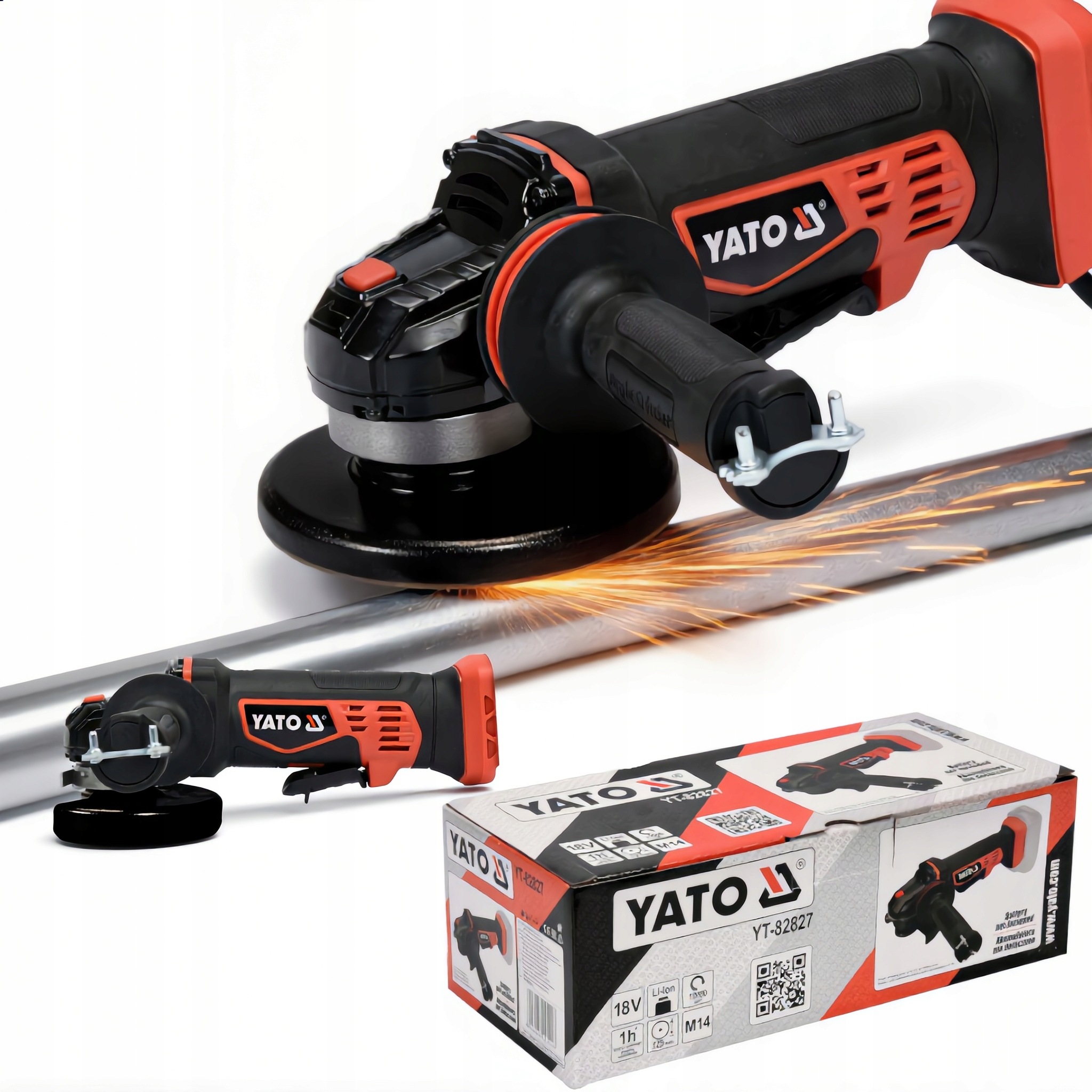 Szlifierka kątowa YATO 18V YT-82827