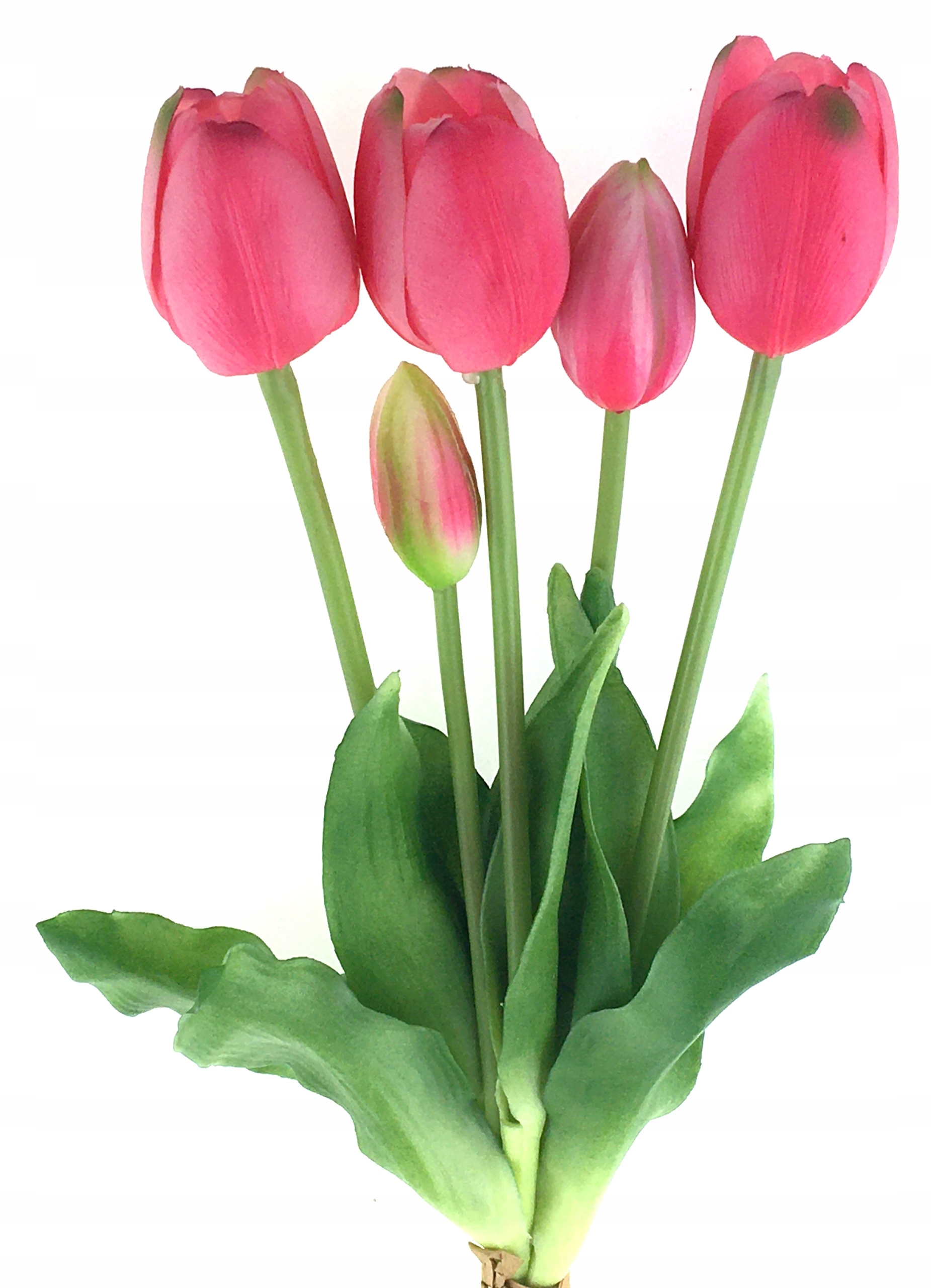 

Tulipany Silikonowe x5 W Dotyku jak Żywe