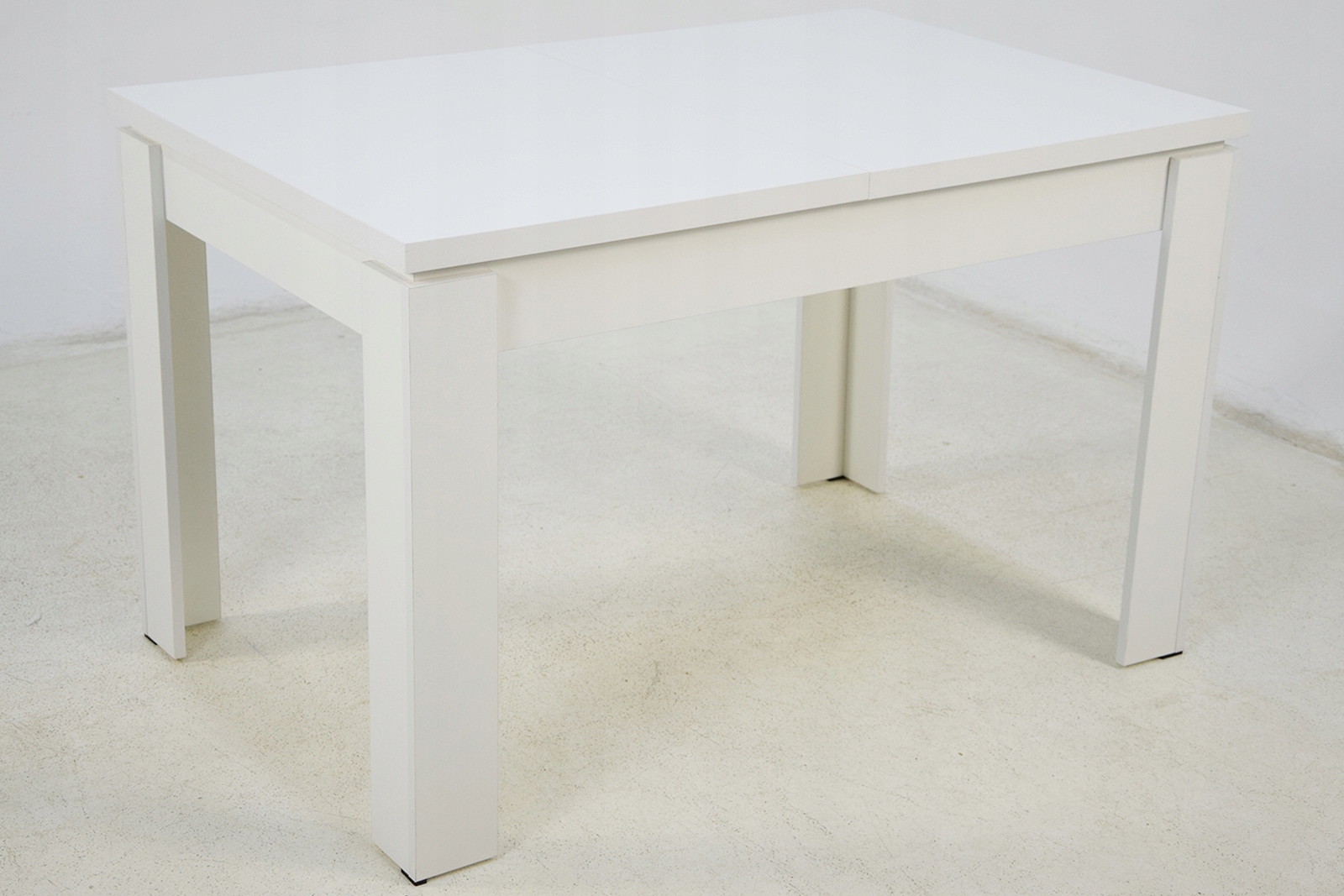 Zestaw Biały Rozsuwany stół 80x140/180 i 6 krzeseł Grubość blatu 3.2 cm