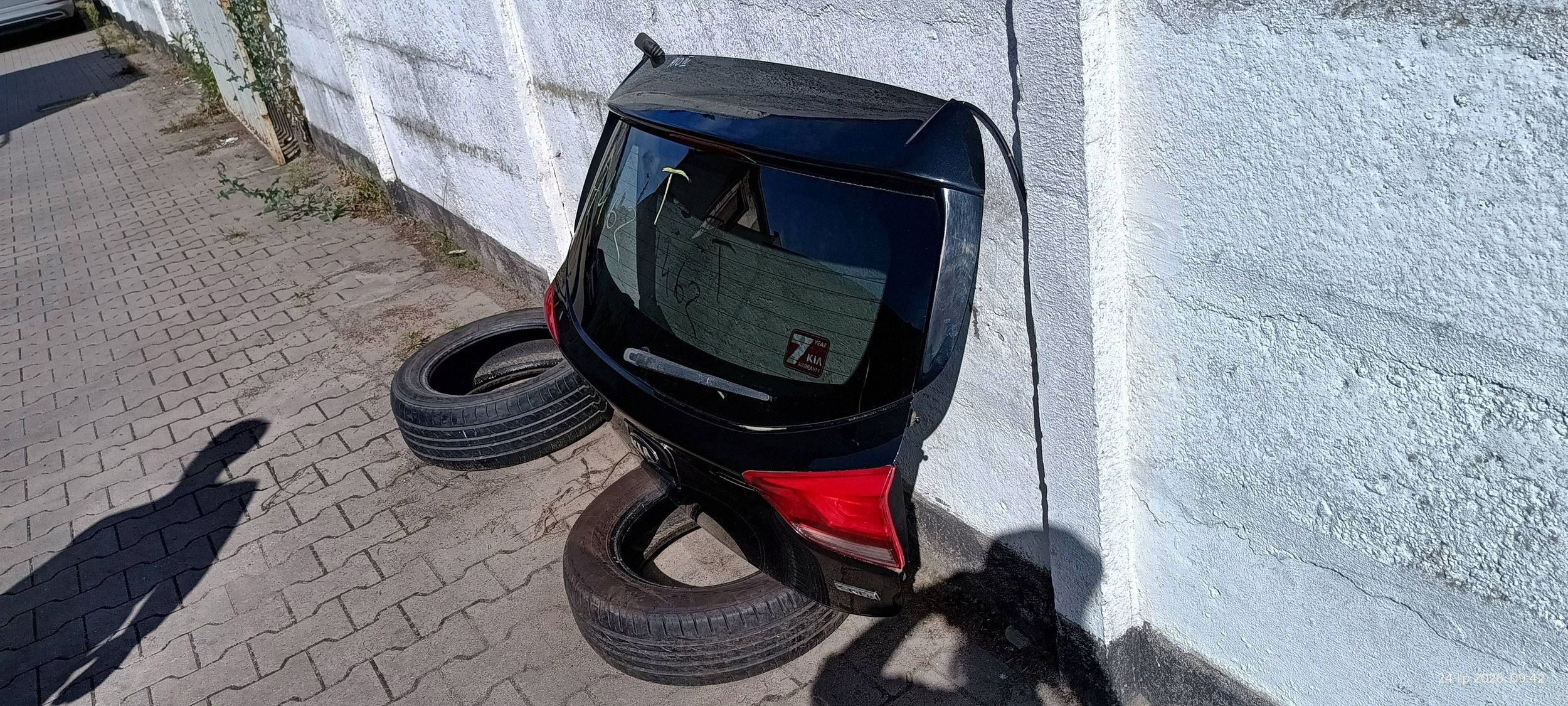 KIA RIO IV boot door rear complete boot KAMERA 2017