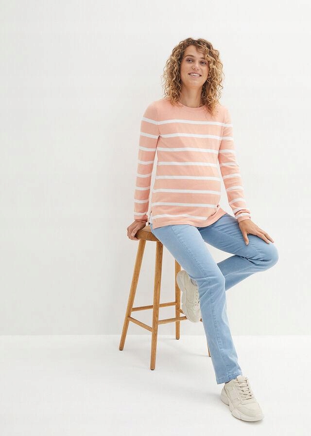 Bonprix 44 SPODNIE CIĄŻOWE JEANSY Marka Bonprix