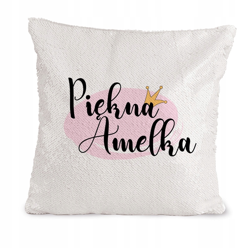 

Poduszka z Odwracanymi cekinami dla księżniczki