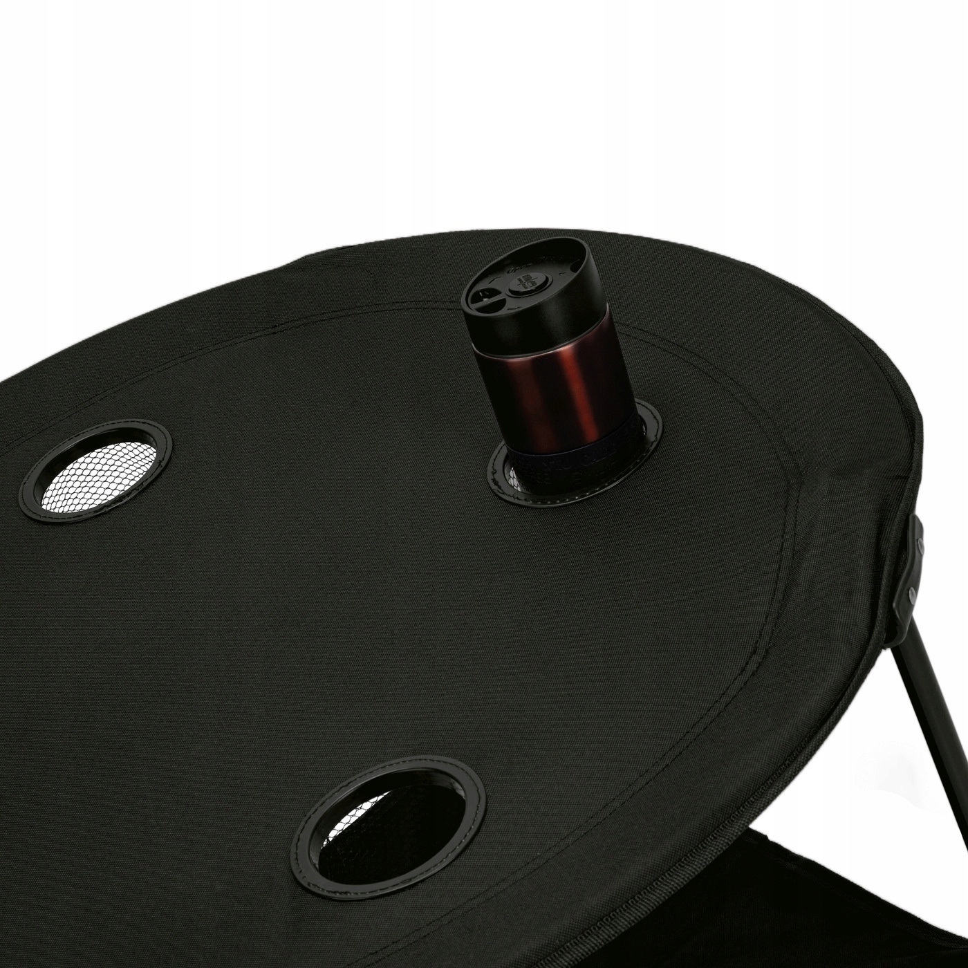 STOLIK TURYSTYCZNY SKŁADANY okrągły stół ogrodowy DO PRZYCZEPY KEMPINGOWEJ Szerokość produktu 72 cm