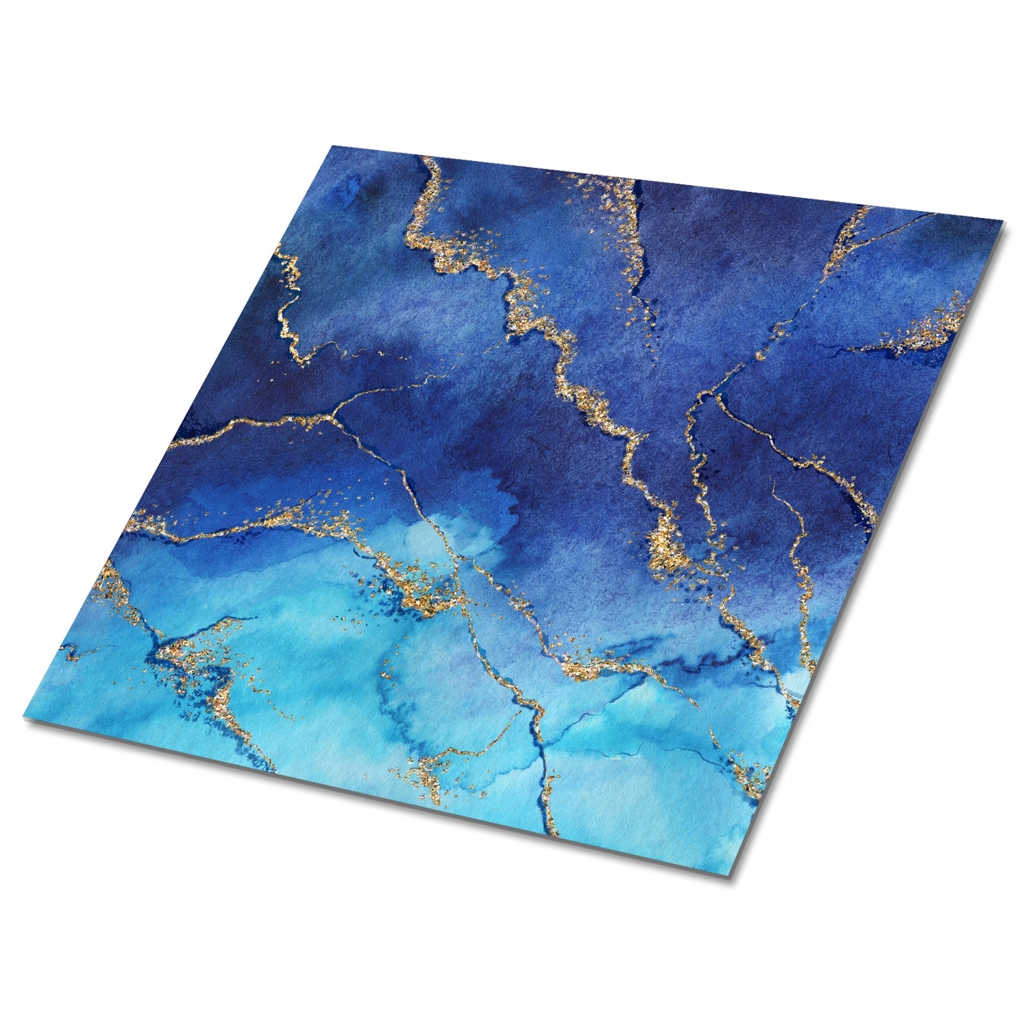 

Kafelek panel winylowy 30x30 cm Niebieski marmur