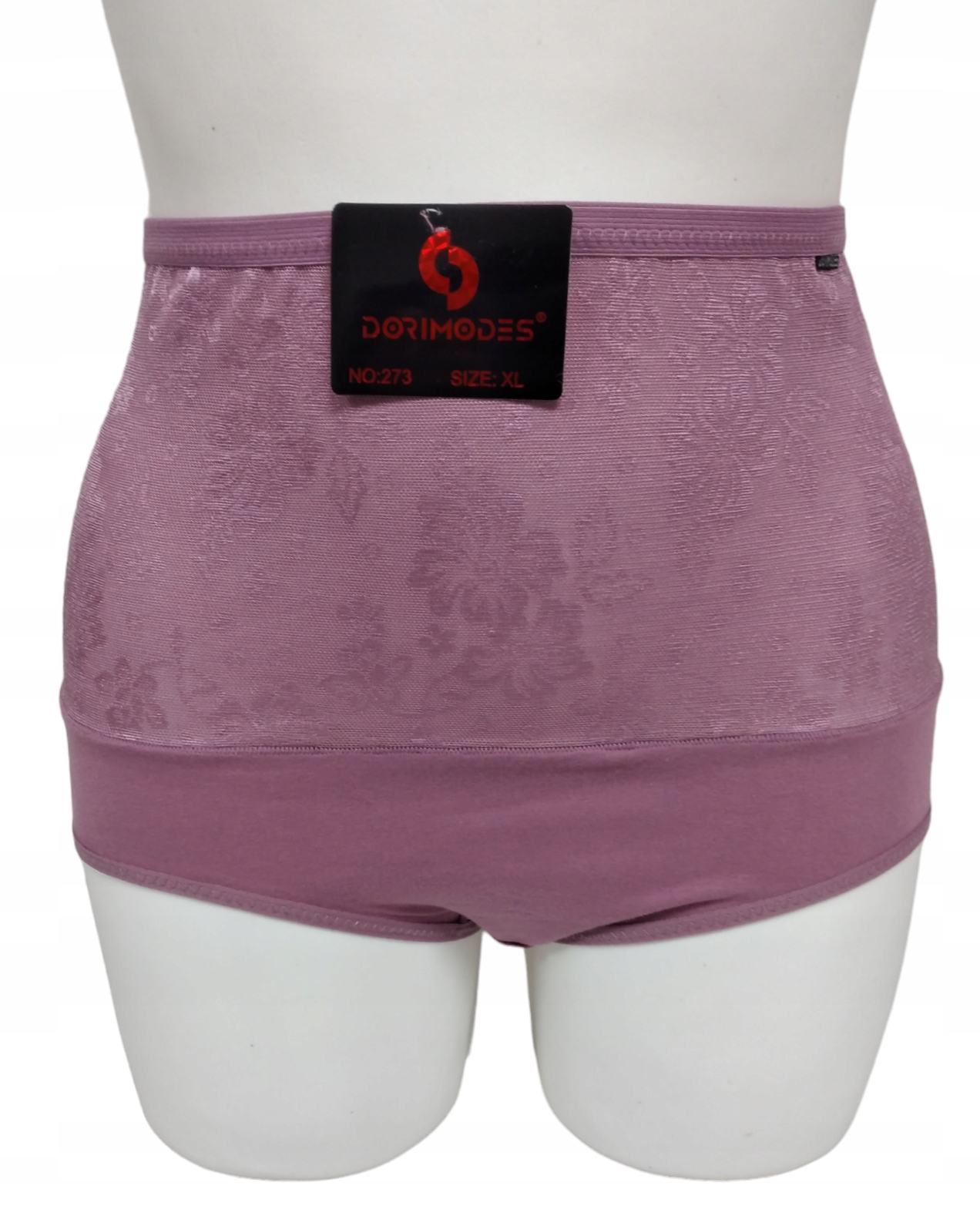 WYSOKIE FIGI DAMSKIE Dorimodes BAWEŁNA XXL DUŻE ROZMIARY Cechy dodatkowe Jednokolorowe Koronka Korygujące