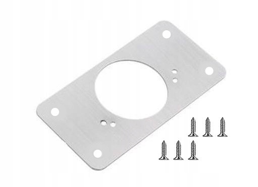 PŁYTKA BLASZKA naprawcza naprawa ZAWIASU DRZWICZEK SZAFKI