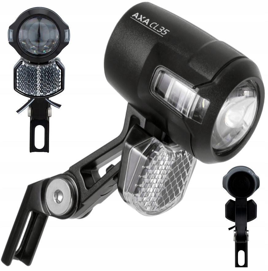 Lampa rowerowa przednia AXA COMPACTLINE 35 Steady Auto Marka AXA
