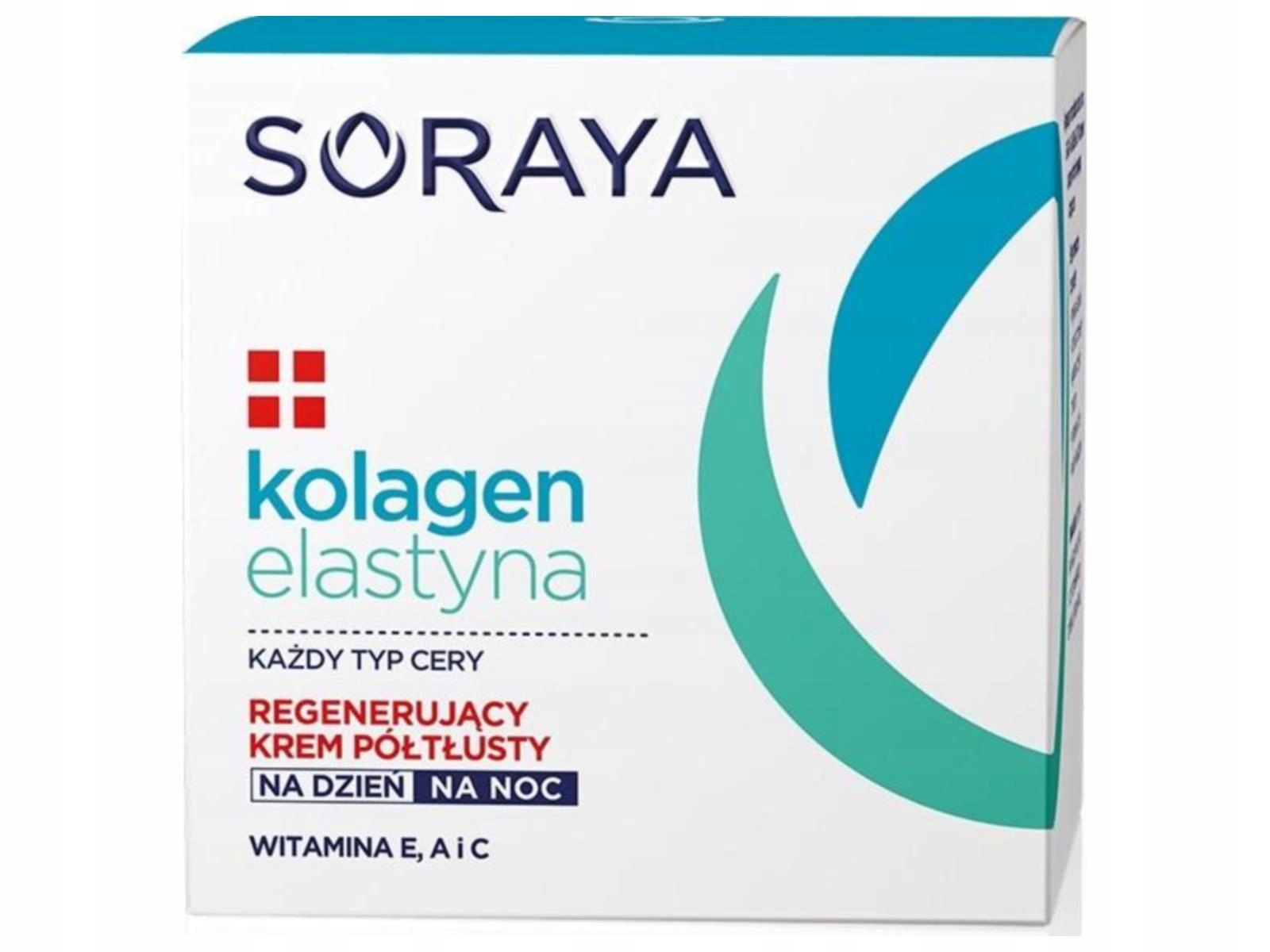 

Krem nawilżający do twarzy Soraya Kolagen 50 ml