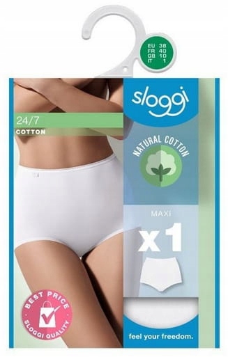 

Sloggi Majtki 24/7 Cotton H Maxi - 40 biały
