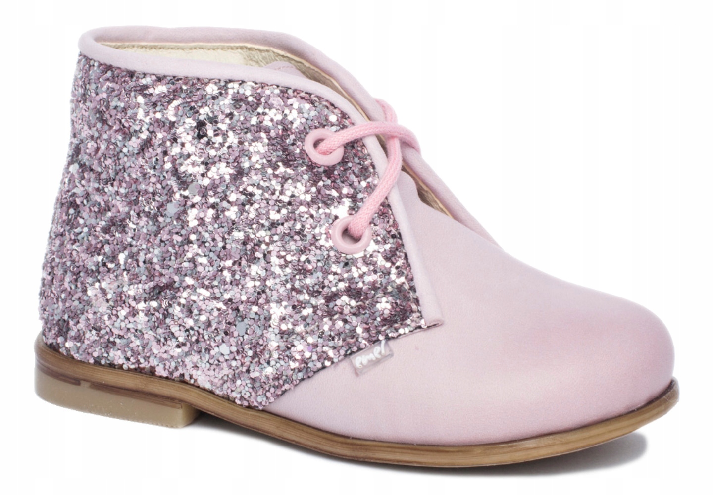 EMEL 2195 ROCZKI TRZEWIKI PÓŁBUTY PROFIL R 21 róż