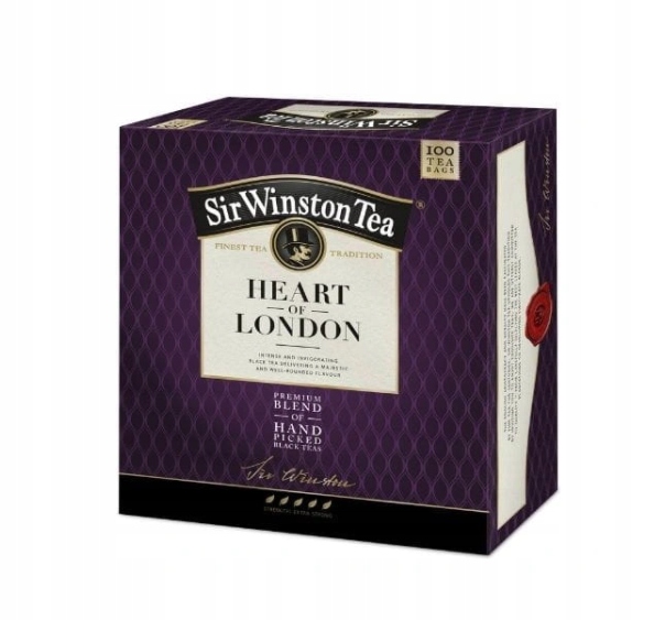 SIR WINSTON TEA HEART OF LONDON 100T Waga 200 g