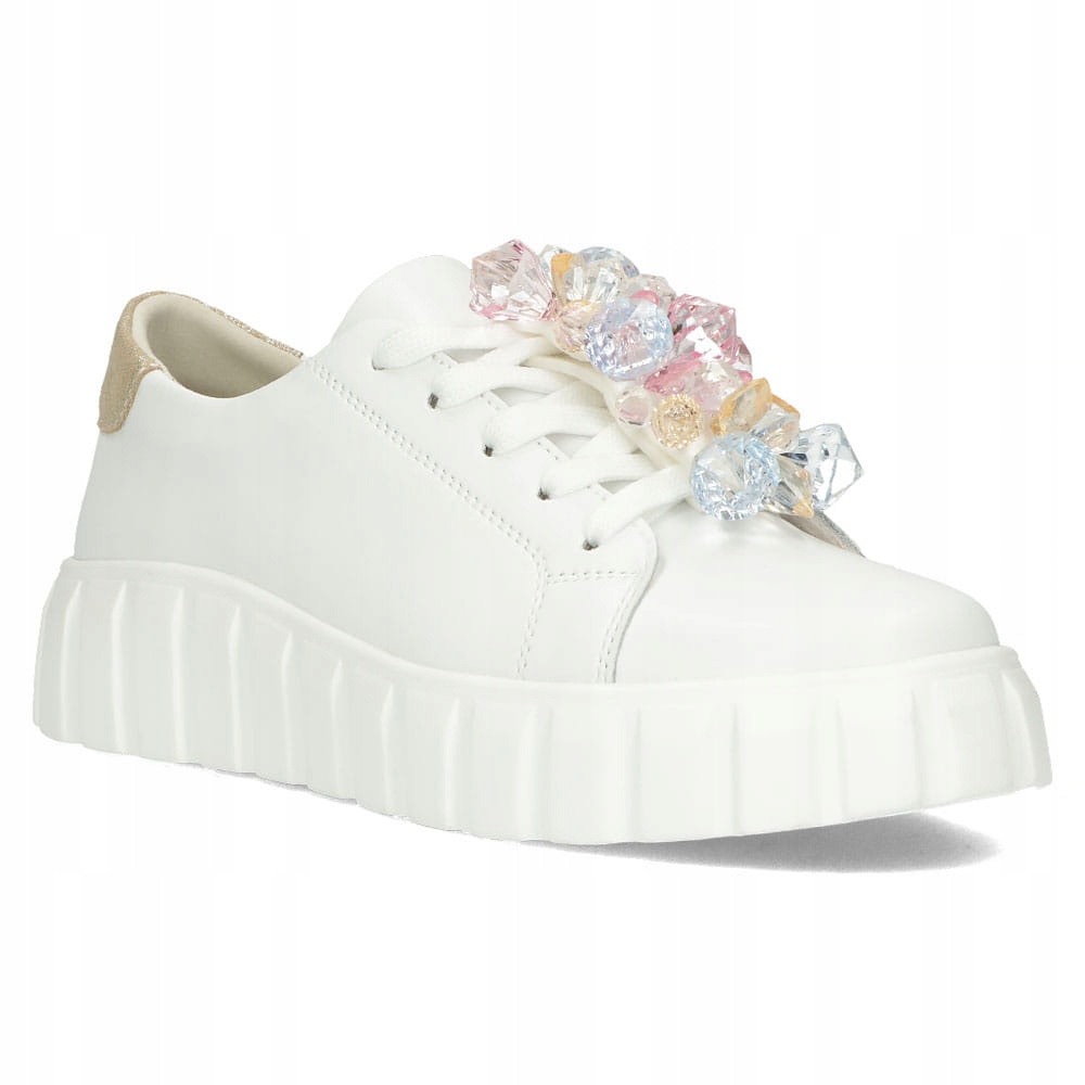 Sneakersy damskie FILIPPO 4534/23 WH BIAŁY DIAMNET Rozmiar 37
