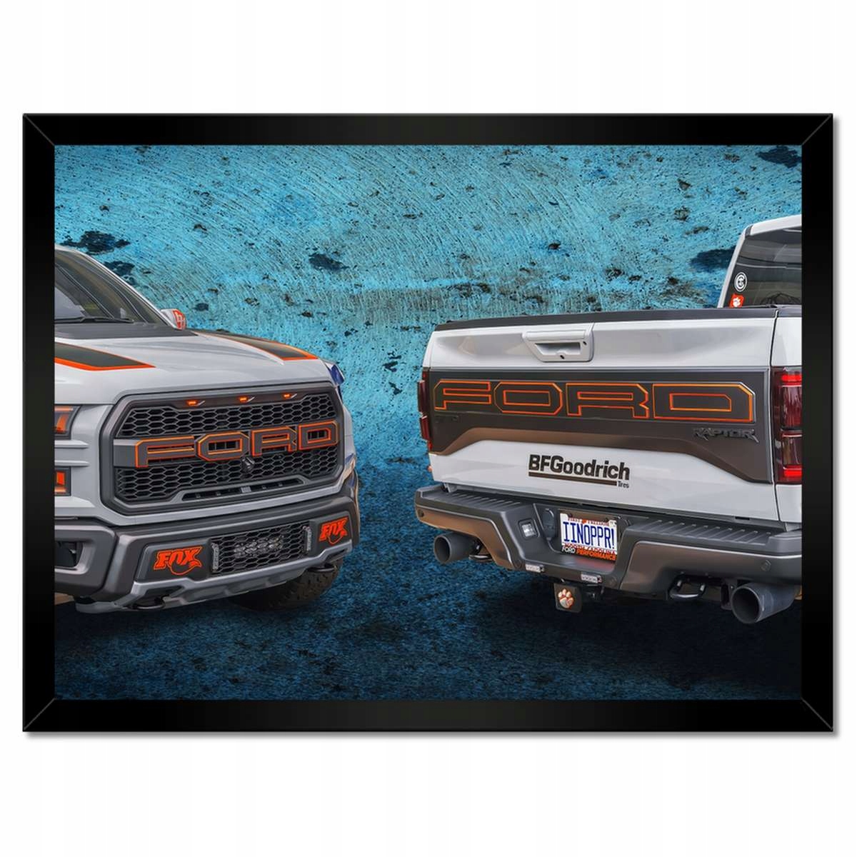 Plakáty v rámu 40x30 Ford Raptor PickUp