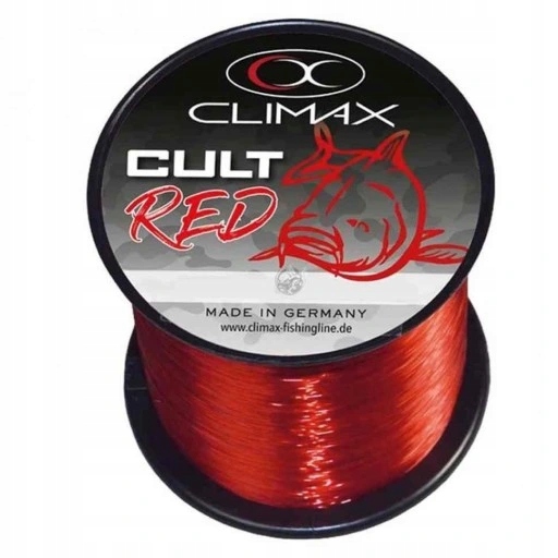 Climax Cult Carp Mono Red 0,30mm 1200m 7kg czerwona żyłka