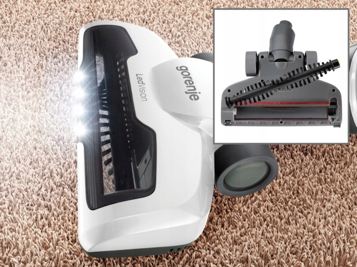 ODKURZACZ PIONOWY GORENJE SVC180FW HEPA 2W1 18V Moc 95 W