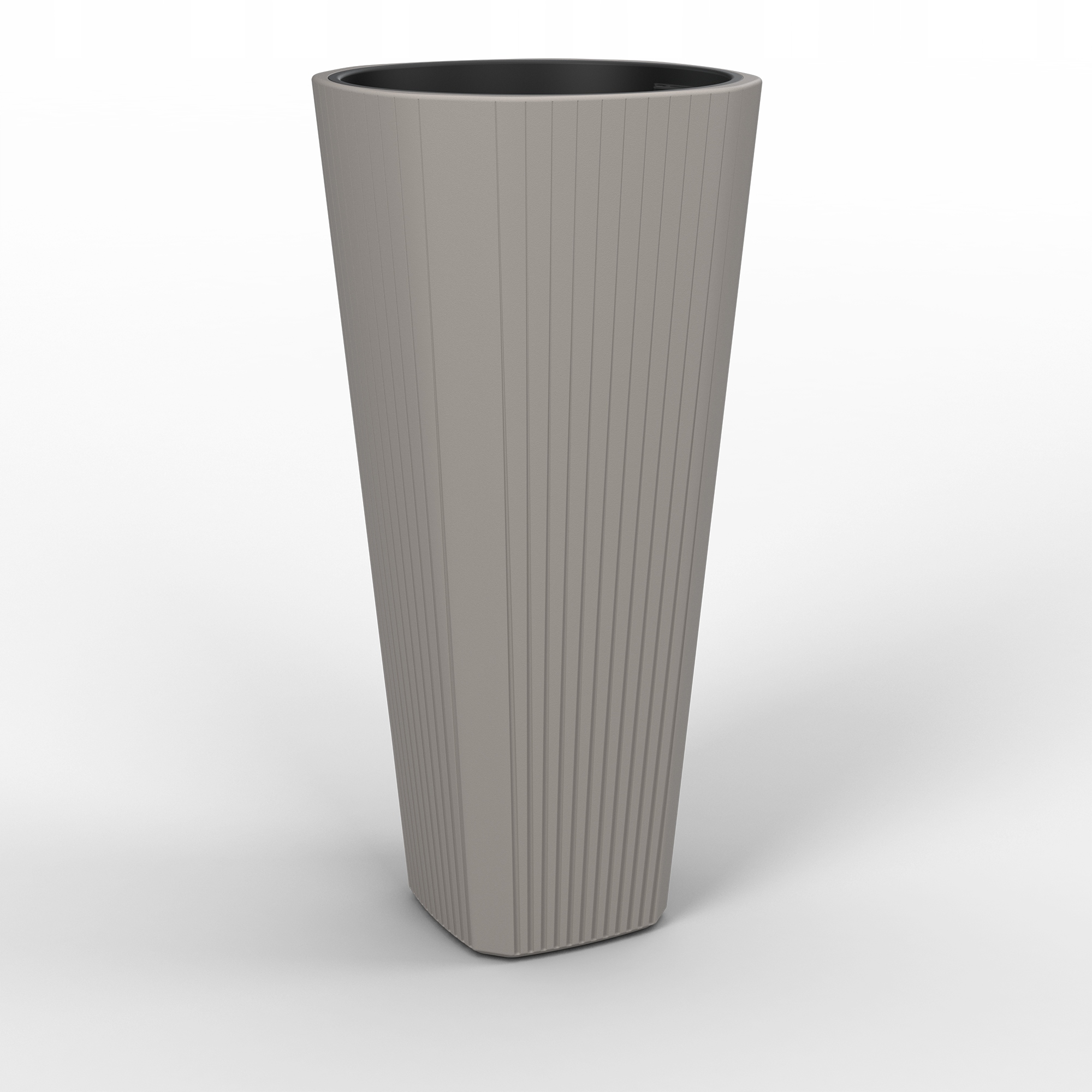

Donica Muza śr. 39cm wys. 81cm Taupe Nowość!