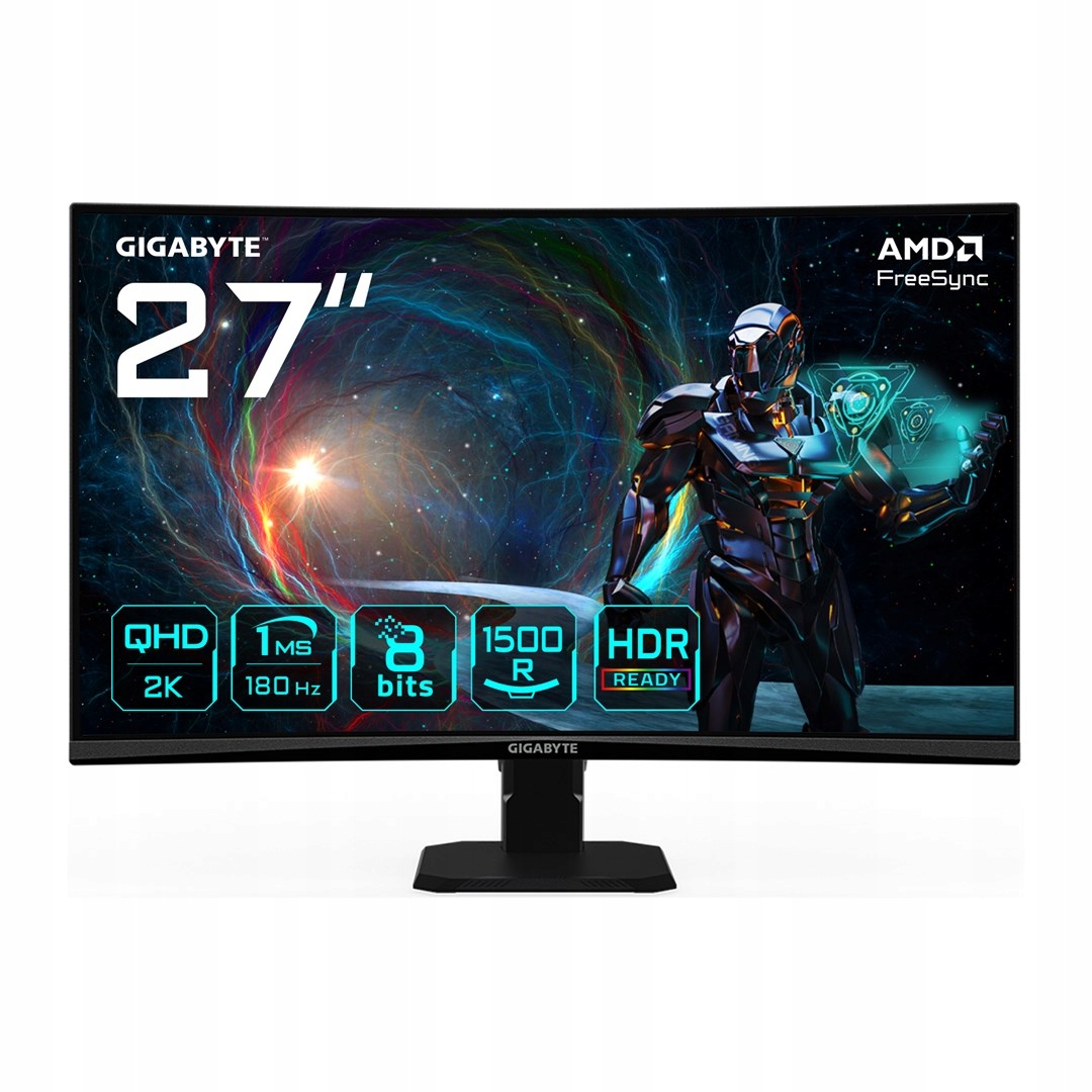 Monitor Gigabyte Led 27 GS27QCA 180Hz