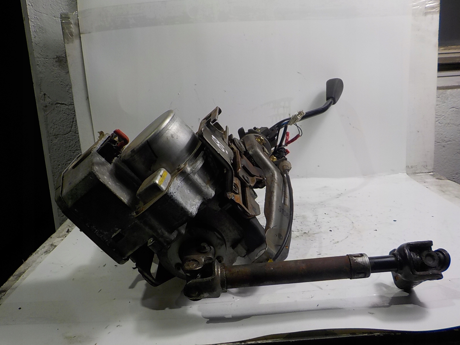 NISSAN CUBE steering wheel rod control electrics