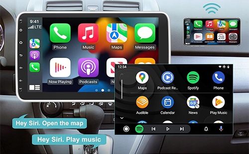 RADIO SAMOCHODOWE 1 DIN 10.1 CALA OBROTOWE ANDROID Komunikacja Bluetooth GPS Wi-Fi