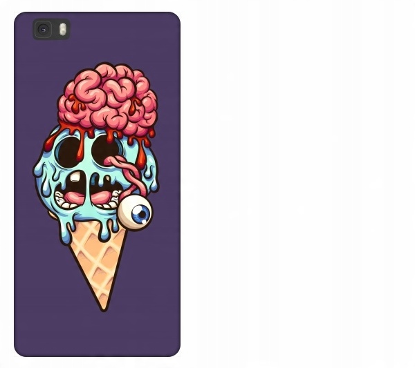

Etui pokrowiec Huawei P8 Lite Zombie ice cream lod