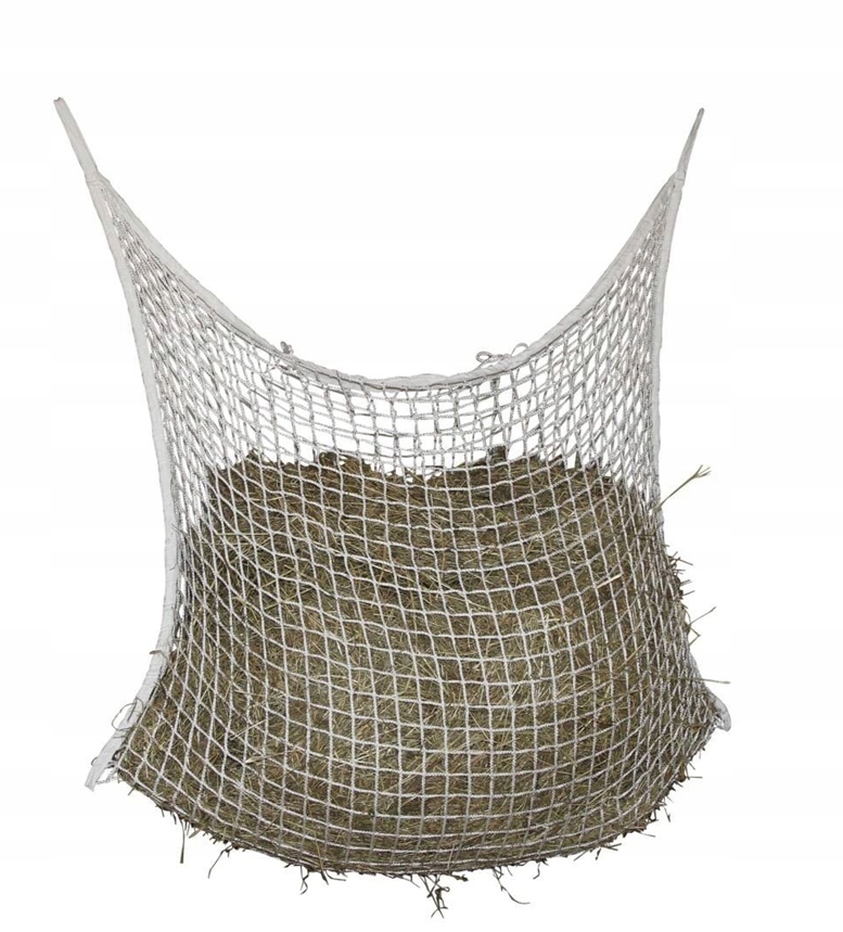 Síťka Na Seno Pro Koně Bílá 120 x 90 cm Očko 3 cm Kerbl