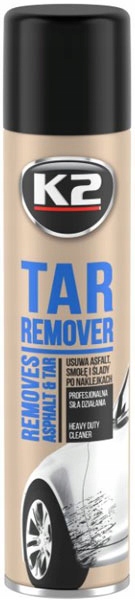 

K2 Tar Remover usuwa smołę asfalt i żywicę 300ml
