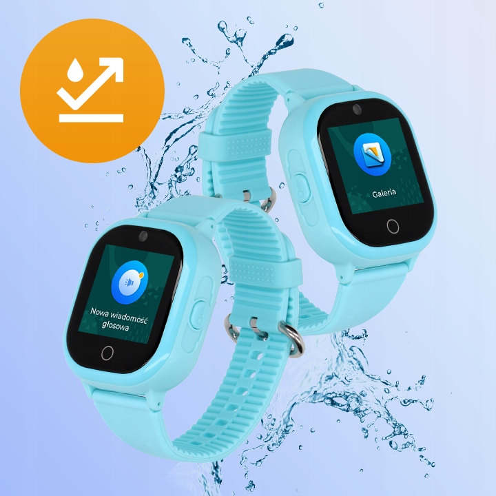 SMARTWATCH DLA DZIECI ZEGAREK APARAT GPS SIM PL Cechy dodatkowe przycisk SOS