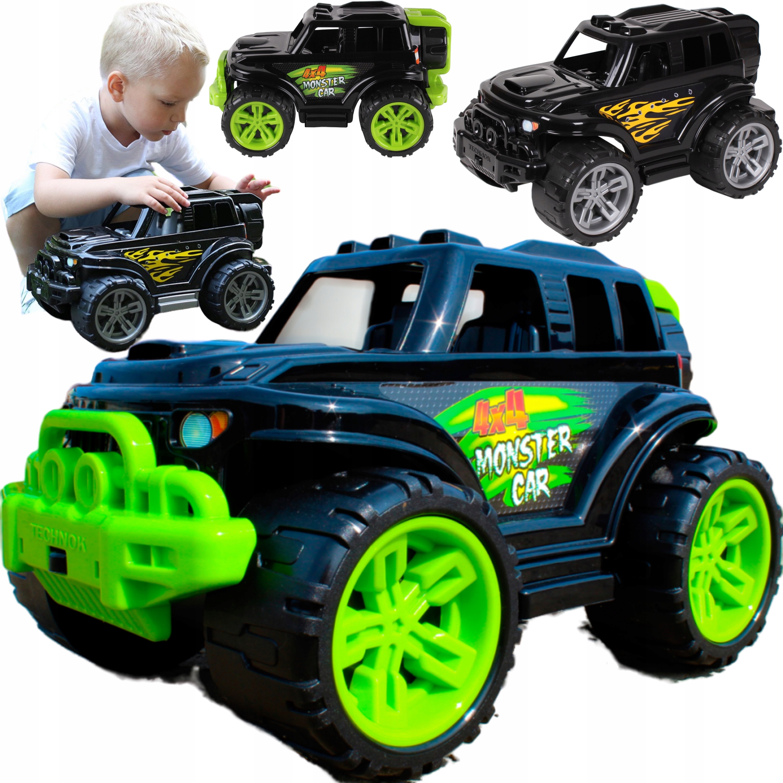 

Samochód Auto Terenówka Monster dla dzieci
