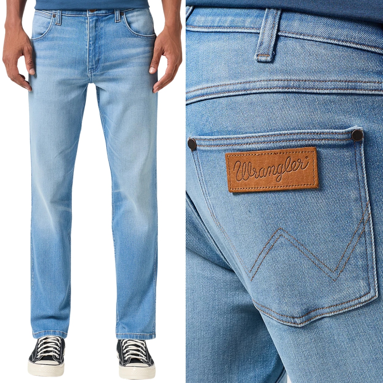 Wrangler Greensboro Ace Free To Stretch pohodlné kalhoty W33 L32