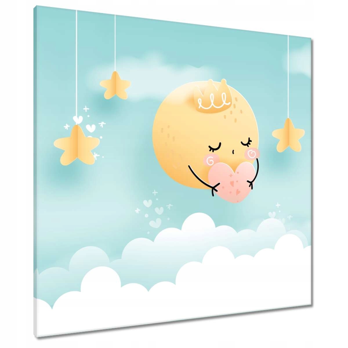 Obrazy 80x80 Sluníčko jde spát