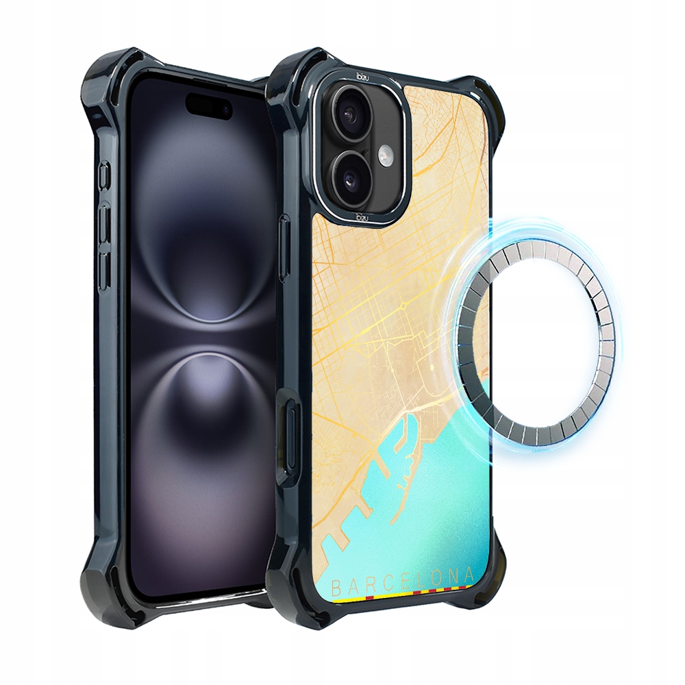 Pouzdro Ibizu DropGuard Ultra iPhone 16 s MagSafe, Barcelona