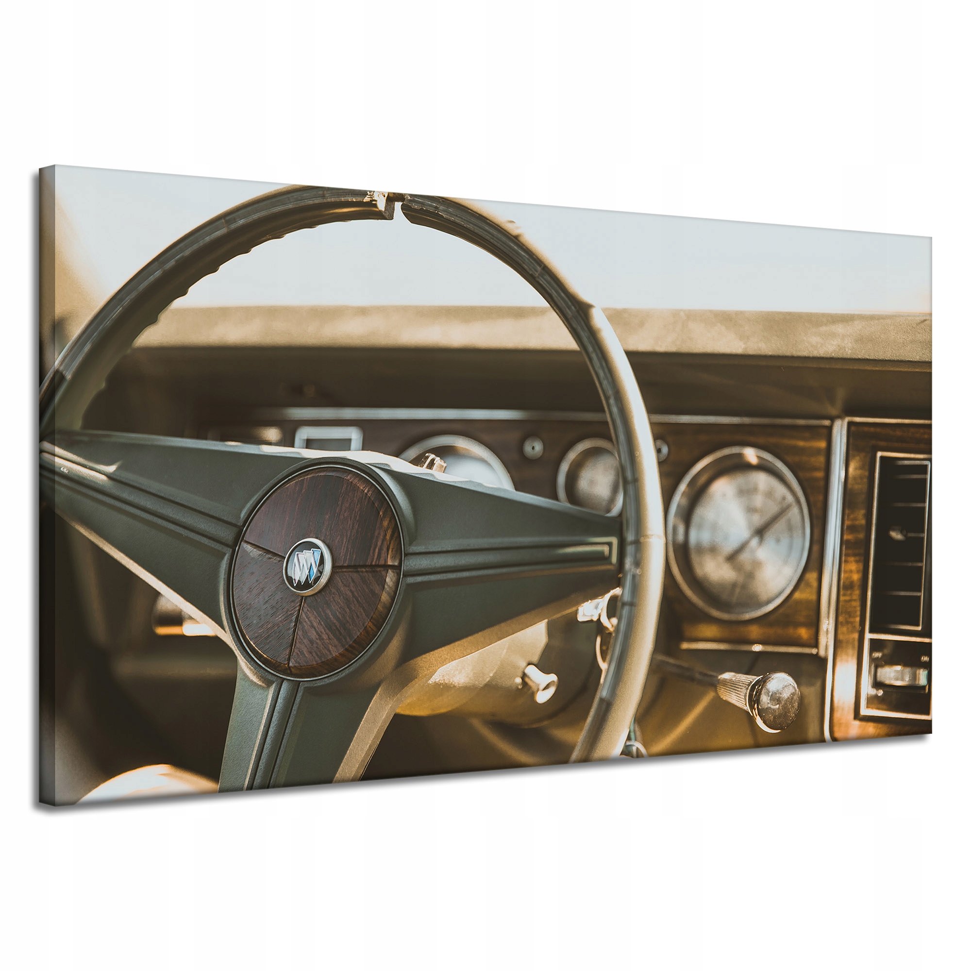 Obraz na plátně Vintage Retro auto 120x70 cm