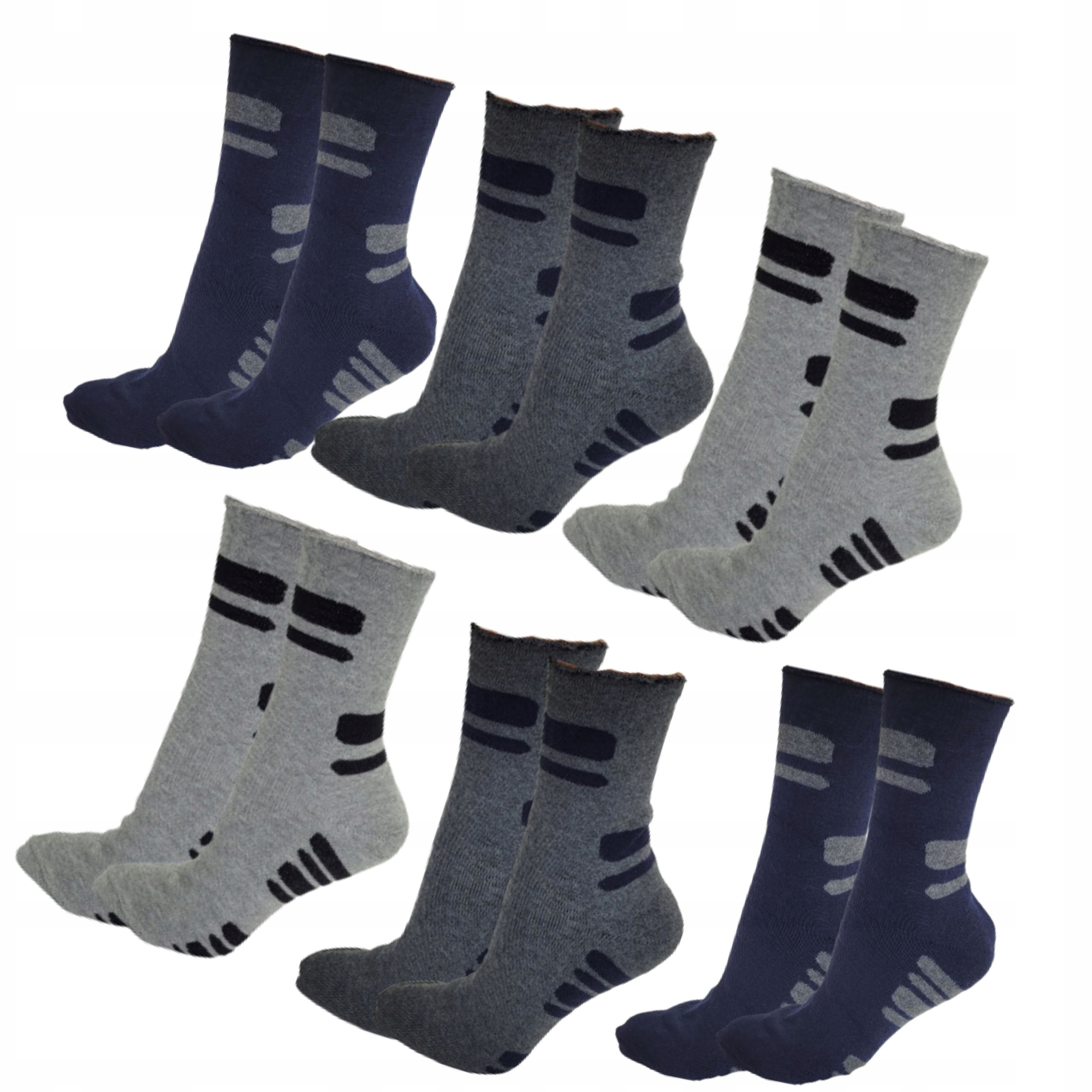

6x Skarpety Frota Grube Robocze Mocne Termo 43-46