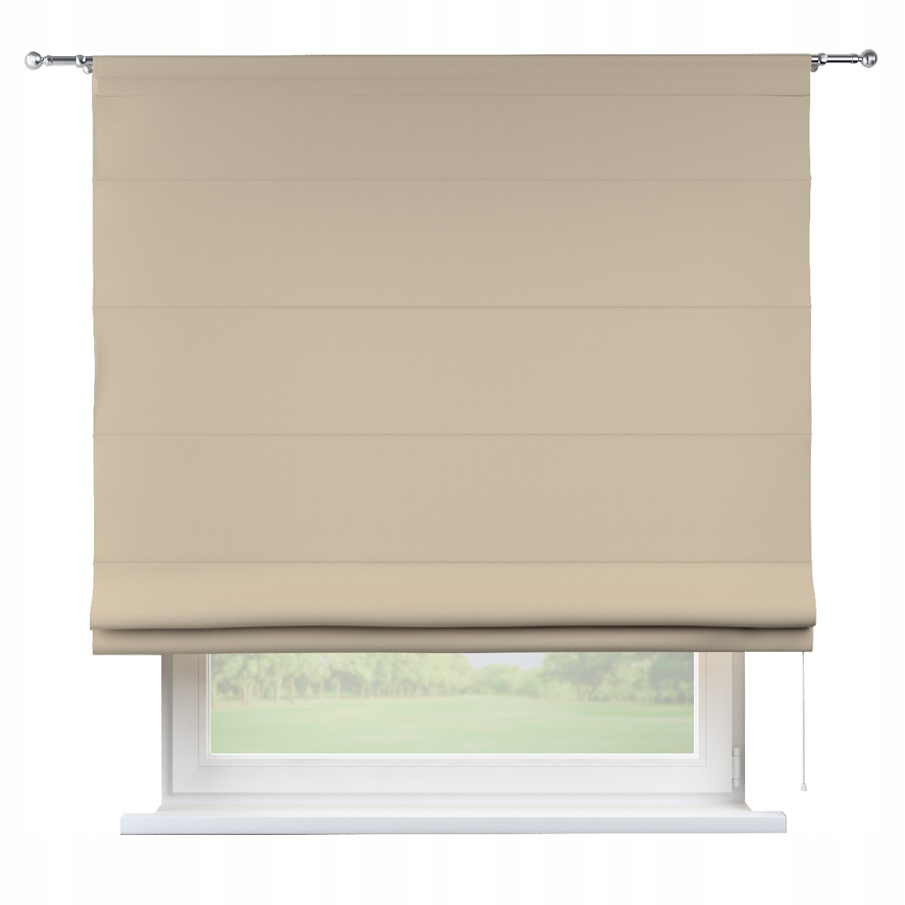Hotová římská roleta Torino 120 x 180 cm béžová