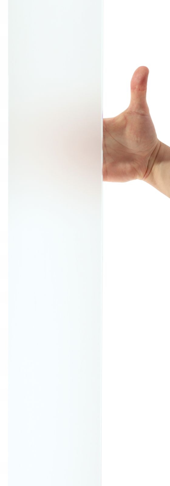 Drzwi prysznicowe do wnęki przesuwne 130 cm satyna Wykończenie szkła matowe