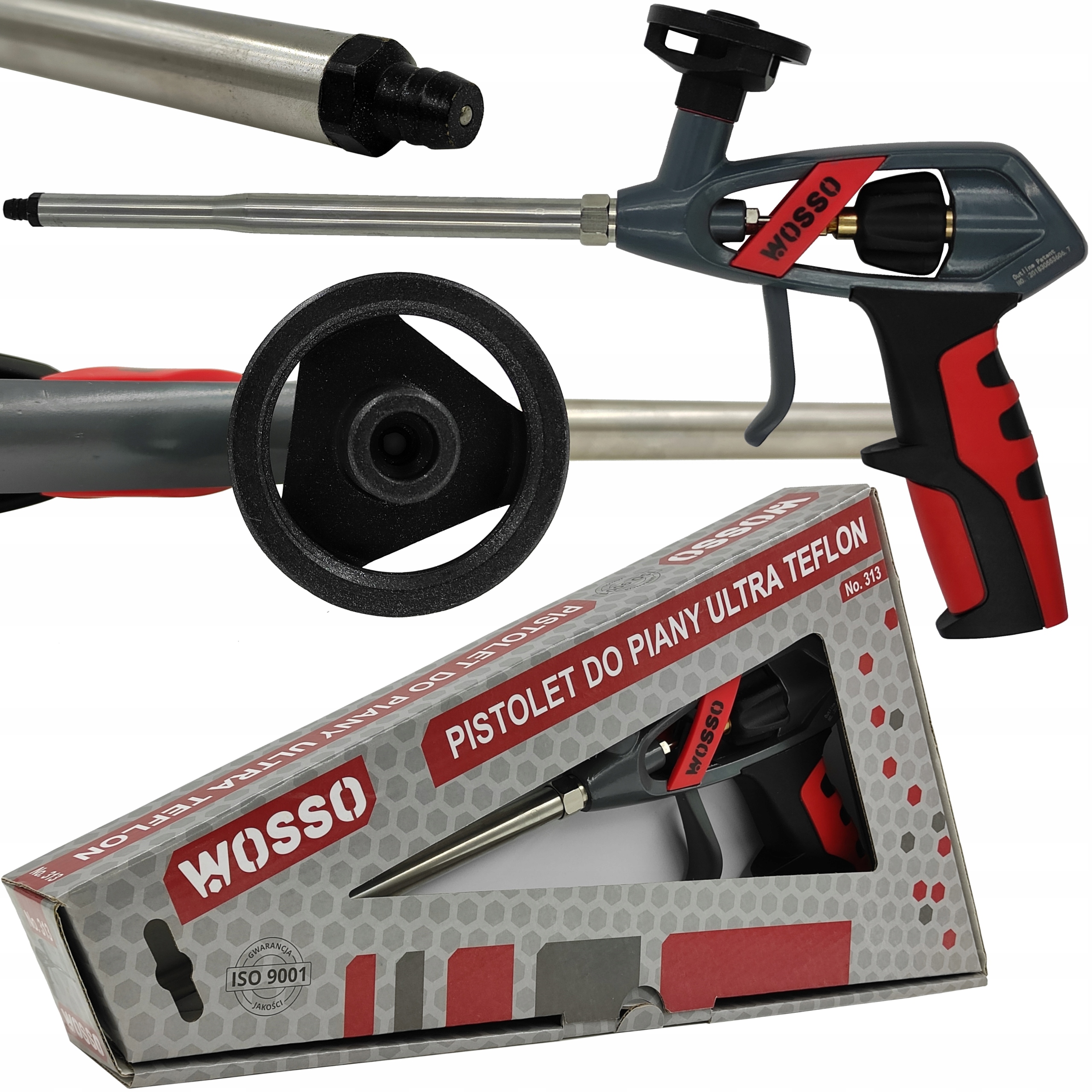 

Pistolet do piany pianki montażowej Teflonowy Pro