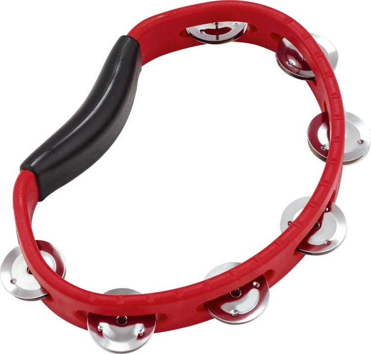 Meinl HTR Hand Tambourine Red